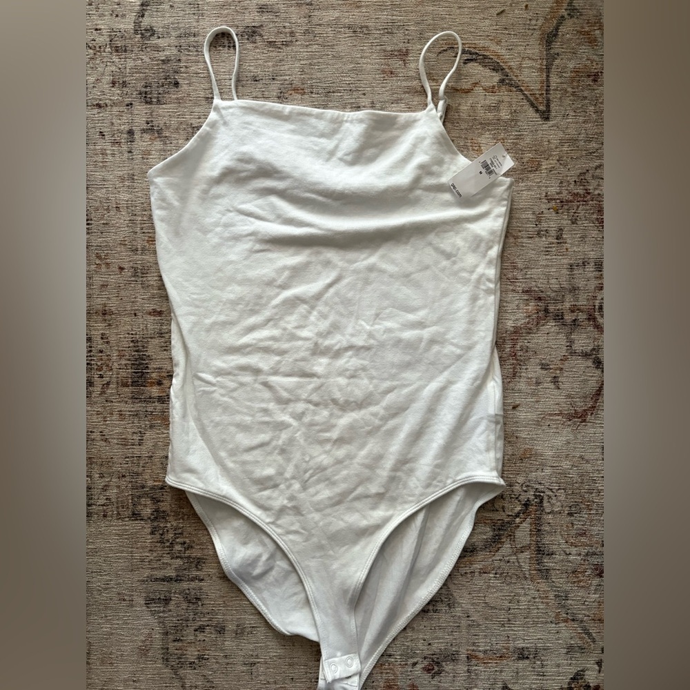 Old Navy White Women's Bodysuit